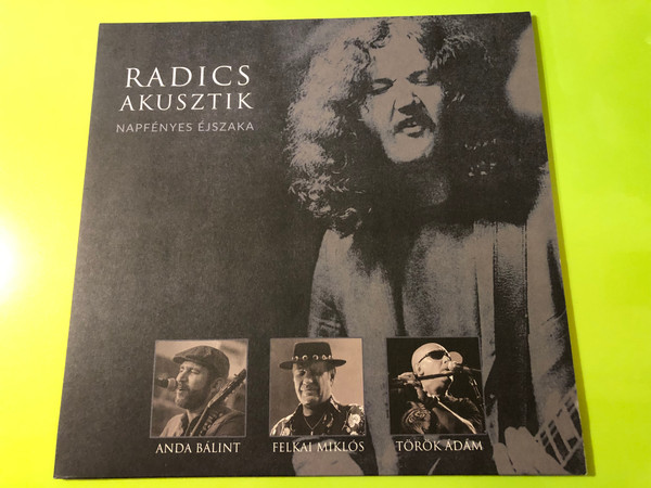 Radics Akusztik: Napfényes éjszaka Signed Vinyl LP by GrundRecords (5999860095491)