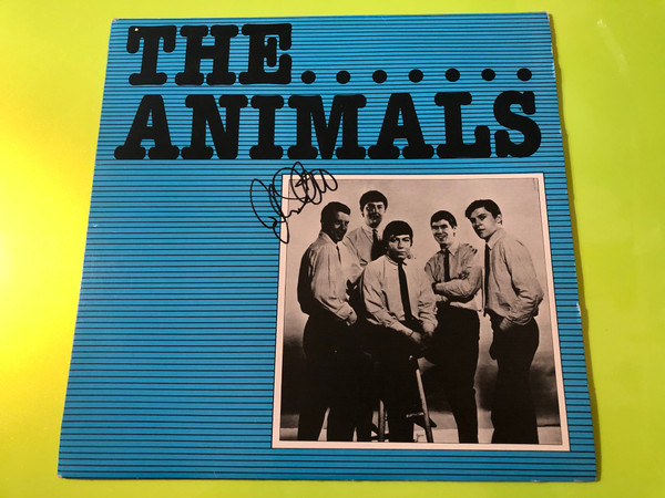 Signed The Animals – Self-Titled (Club A Gogo 1963) Vinyl LP (LPS1051/ULP1044)