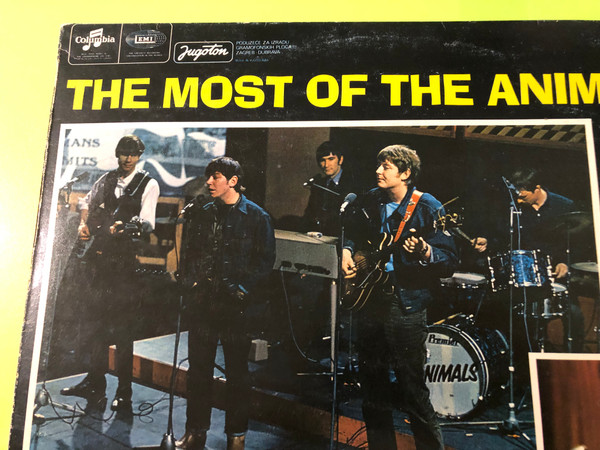 Signed The Most of the Animals Vinyl LP by Jugoton – Rare Yugoslavian Pressing (MostoftheAnimals)