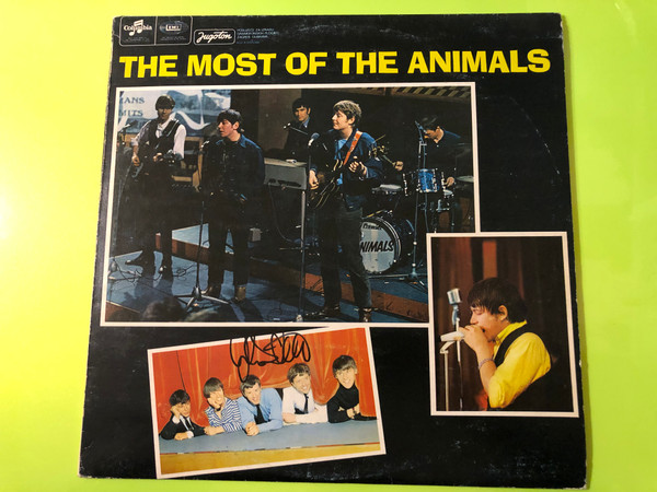 Signed The Most of the Animals Vinyl LP by Jugoton – Rare Yugoslavian Pressing (MostoftheAnimals)