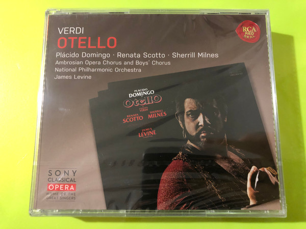 Giuseppe Verdi Otello Plácido Domingo Sony Classical RCA Red Seal 2-CD Set (0888837297226)