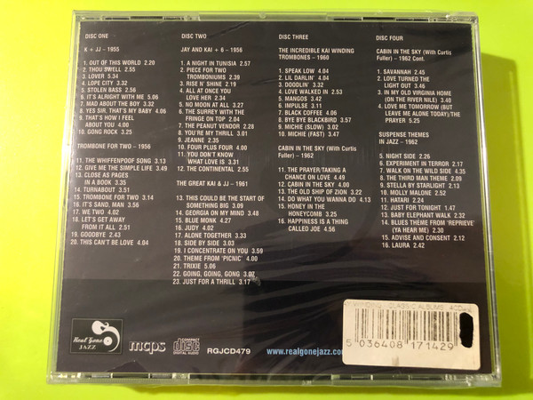 Kai Winding: Seven Classic Albums 4-CD Set by Real Gone Jazz (5036408171429)