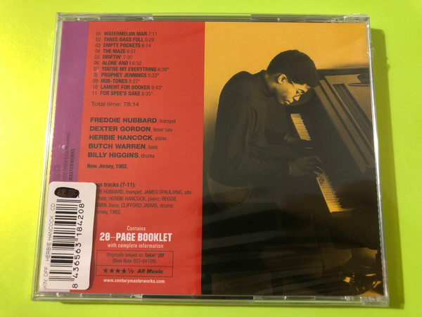 Herbie Hancock: Takin' Off Masterworks Edition CD by Century Masterworks (8436563184208)