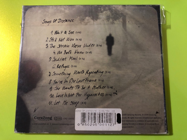 Swelter: Songs Of Distance Indie Pop CD by CoraZong Records (0850295001127)