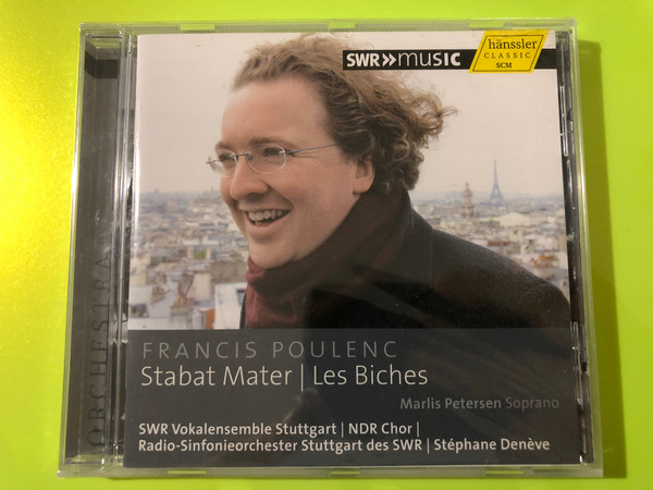 Francis Poulenc: Stabat Mater & Les Biches CD by Hänssler Classic (4010276025795)