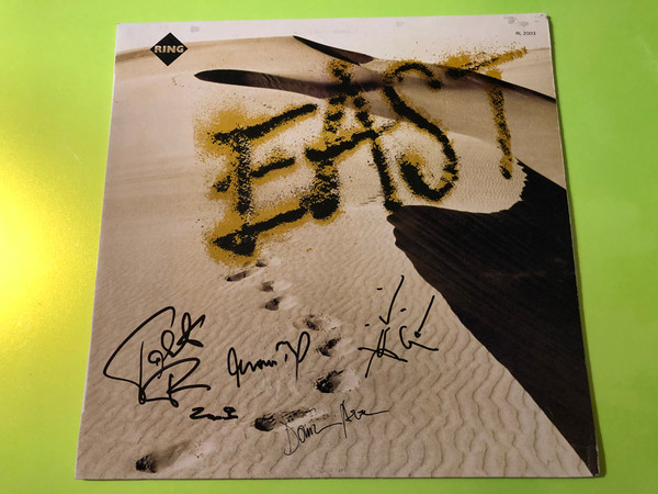FULLY SIGNED: EAST - A szerelem sivataga Original 1988 Vinyl LP (EASTAszerelemsivataga)