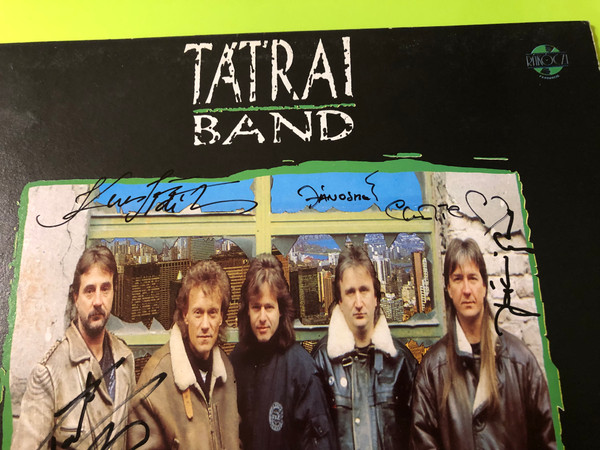 FULLY SIGNED: Tátrai Band - A küszöbön túl Original 1991 Vinyl LP (TátraiBand01)
