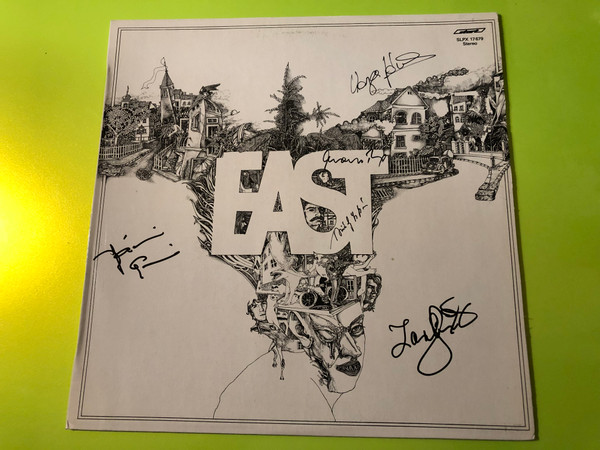 Start Records EAST "Játékok" 1981 Rare Autographed Debut Vinyl LP – Progressive Rock Classic (EASTJátékok)