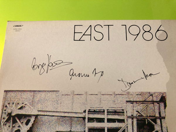 Start Records EAST "1986" Rare Autographed Vinyl LP – Progressive Rock & Synth-Rock Fusion (EAST1986)