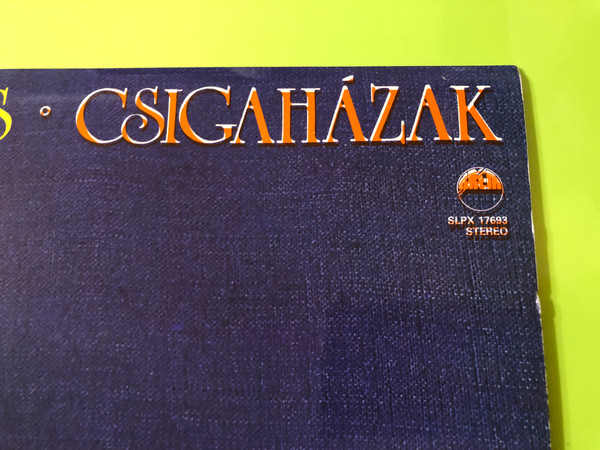 Krém Records SATURNUS "Csigaházak" 1982 Rare Autographed Vinyl LP – Jazz-Fusion Masterpiece (SATURNUSCsigaházak)
