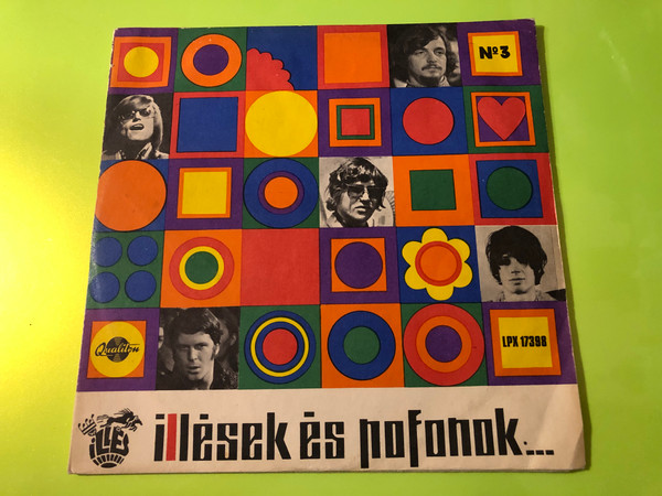 Illés - Illések és Pofonok Signed Psychedelic Rock Vinyl LP by Qualiton (IllésekésPofonok)