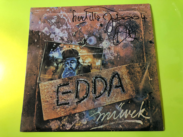 Edda Művek - Edda Művek 1. Signed Hard Rock Vinyl LP by Pepita (EddaMűvek1)