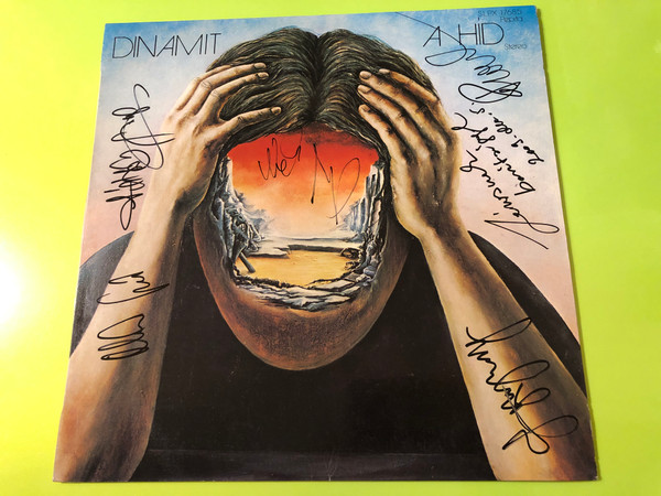 A híd Dinamit Signed Pepita Hungarian Hard Rock Vinyl LP (DinamitSignedPepita)