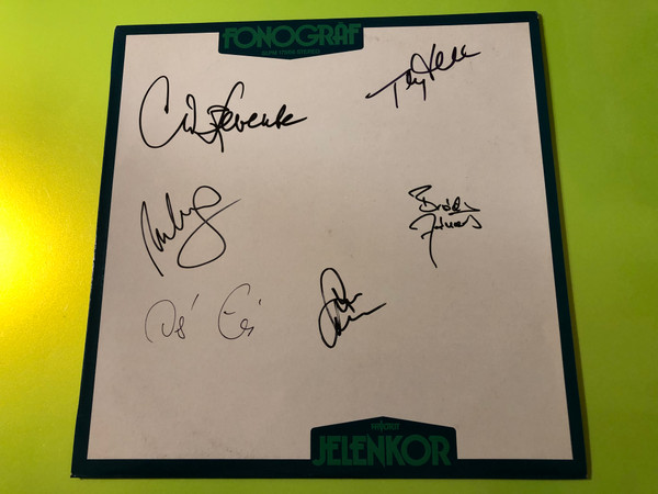 Jelenkor Fonográf Signed Favorit Hungarian Rock Vinyl LP (JelenkorFonográf)
