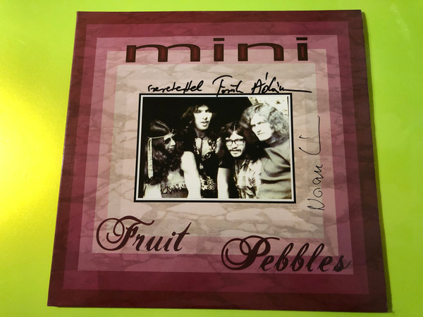 Signed Mini - Fruit Pebbles Limited Edition LP by Moiras Records
