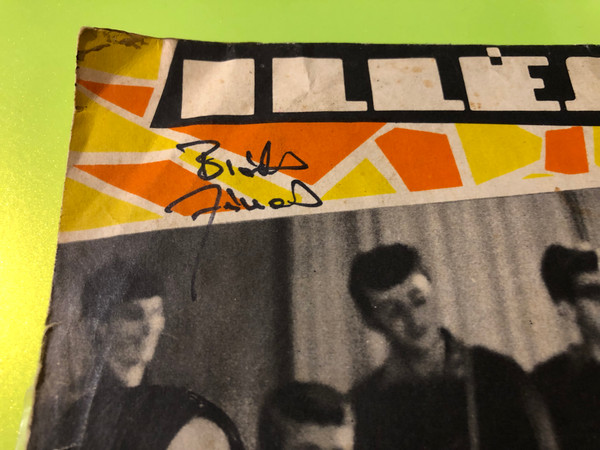 Illés Zenekar Autographed 7" Vinyl EP - Long Tall Sally / Chapel of Love (1964) (LongTallSally)