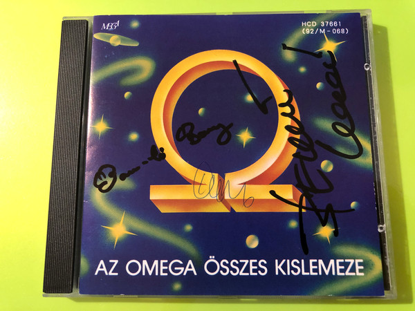 Omega: Az összes kislemeze 1967–1971 – Rare Autographed Hungarian Rock CD (Hungaroton-Gong) (5991813766120.)