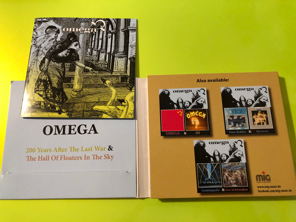 Omega: 200 Years After The Last War & The Hall Of Floaters In The Sky – Autographed Double CD (MiG Music) (885513026422)
