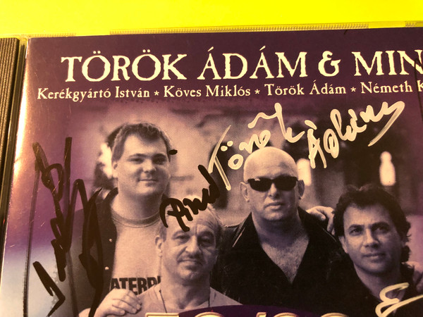 Török Ádám & Mini: 50/30 Plusz – Rare Autographed Jubilee Concert CD (NarRator Records) (5998733100072.)