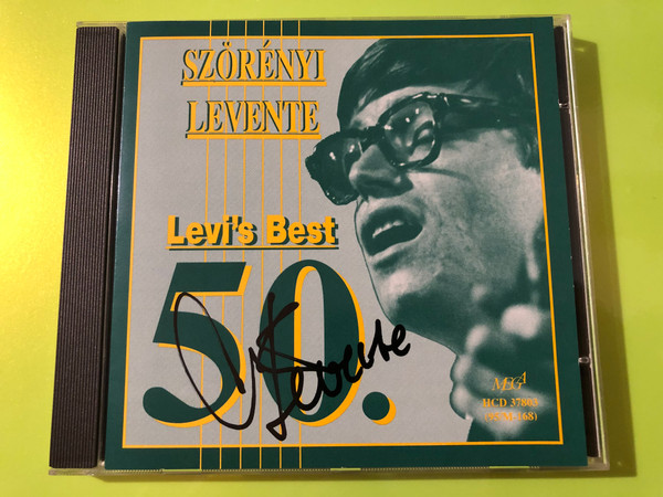Szörényi Levente: Levi's Best – Rare Autographed Jubilee Compilation CD (Hungaroton-Gong) (5991813780324.)