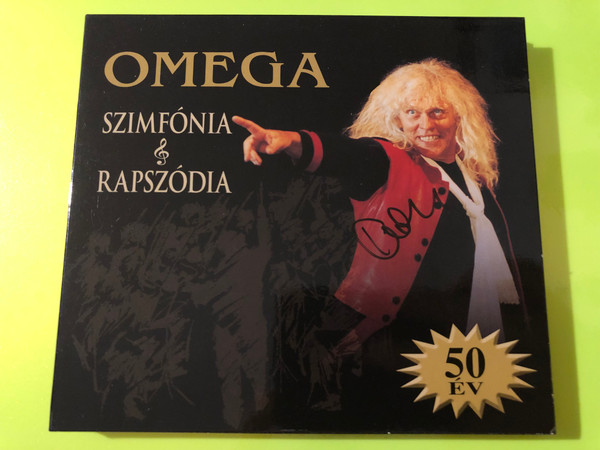 Mega Omega: Szimfónia & Rapszódia 50th Anniversary 2-CD Box Set - Autographed (5998311200224.)