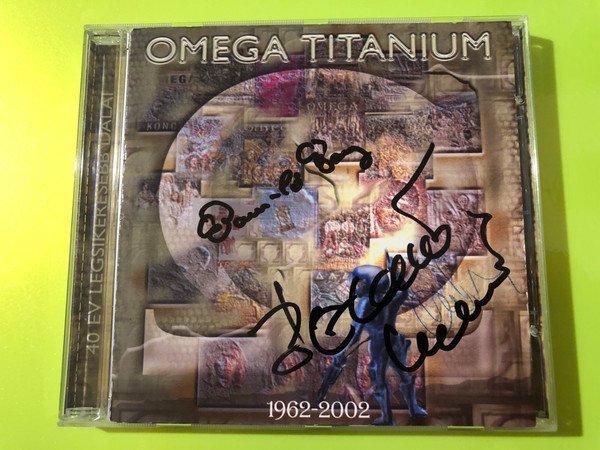 Hungaroton Omega: Titanium 1962-2002 40th Anniversary Anthology Audio CD - Autographed (5991817107622.)