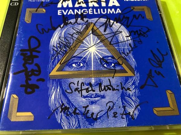 Hungaroton Mária Evangéliuma Rock Opera 2-CD Set - Autographed Collector's Edition (5991811419820)