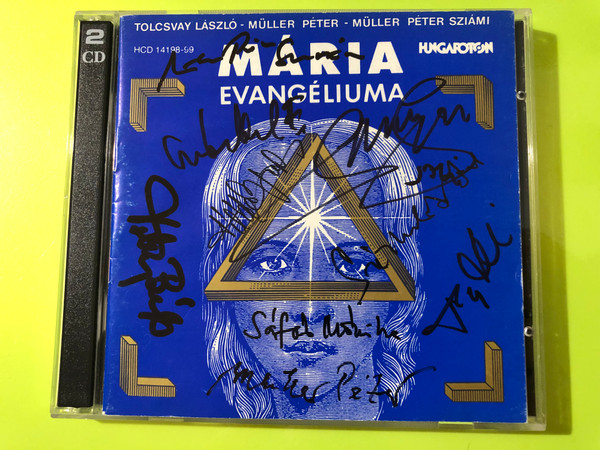 Hungaroton Mária Evangéliuma Rock Opera 2-CD Set - Autographed Collector's Edition (5991811419820)