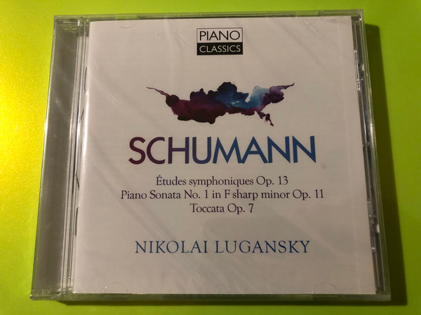 Piano Classics Nikolai Lugansky plays Schumann: Études symphoniques CD (5065001863578)