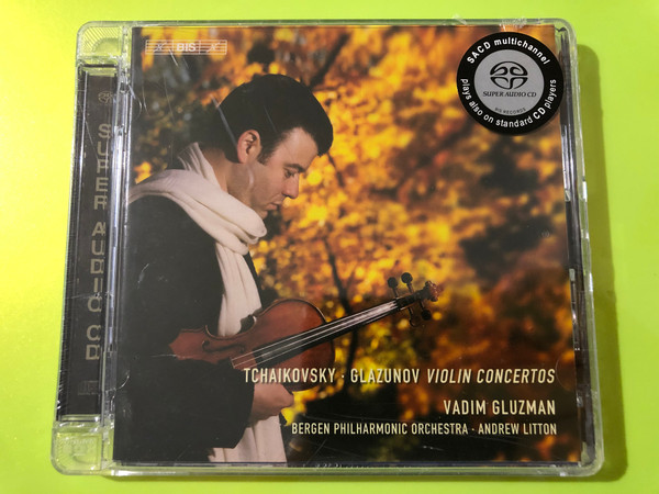 BIS Records Tchaikovsky & Glazunov: Violin Concertos Vadim Gluzman SACD (7318599914329)