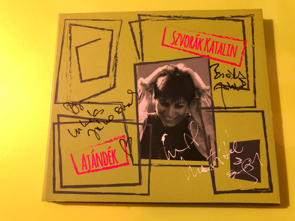 Autographed Katalin Szvorák - Ajándék (Gift) CD Compilation (KatalinSzvorákAjándék)