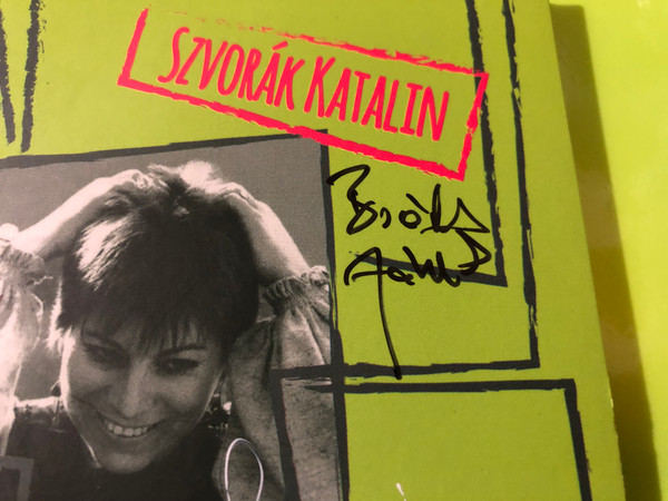 Autographed Katalin Szvorák - Ajándék (Gift) CD Compilation (KatalinSzvorákAjándék)