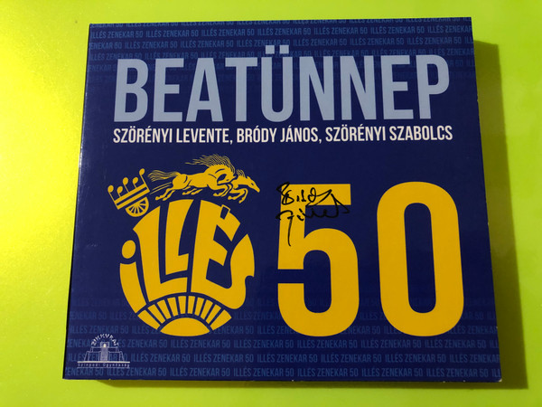 Autographed Hammer Records Illés 50 - Beatünnep 2CD Set (5999505138835)