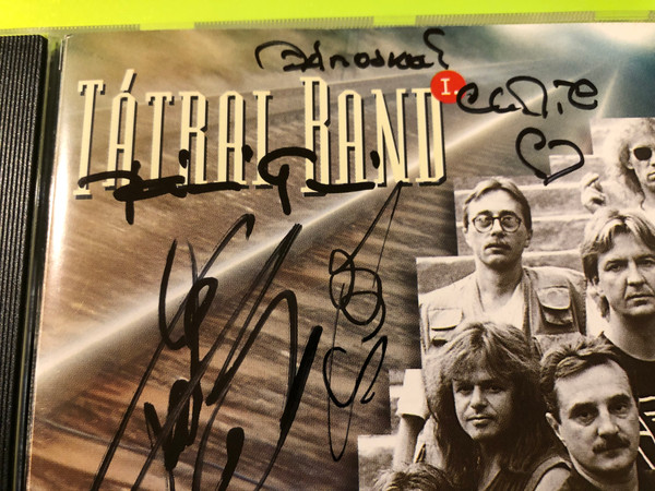Tátrai Band - Utazás az ismeretlenbe I. Autographed Rock CD (745099785628.)