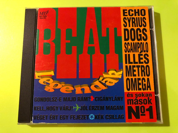 Mega Records - Beat Legendák No. 1 Multi-Signed Compilation CD (BeatLegendák1)