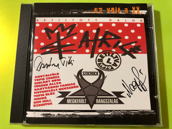 Autographed EMI Beatrice: Betiltott Dalok (Megkerült Hangszalag) Music CD (0724352567027.)