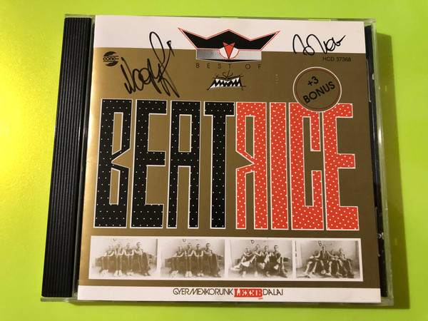 GONG Records: Best of Beatrice - Gyermekkorunk Lexebb Dalai Autographed CD (5991813736826.)