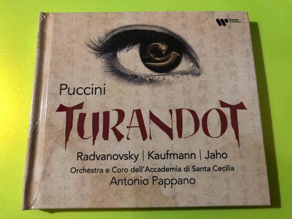 Warner Classics Puccini: Turandot 2-CD Set - Pappano, Radvanovsky, Kaufmann (5054197406591)