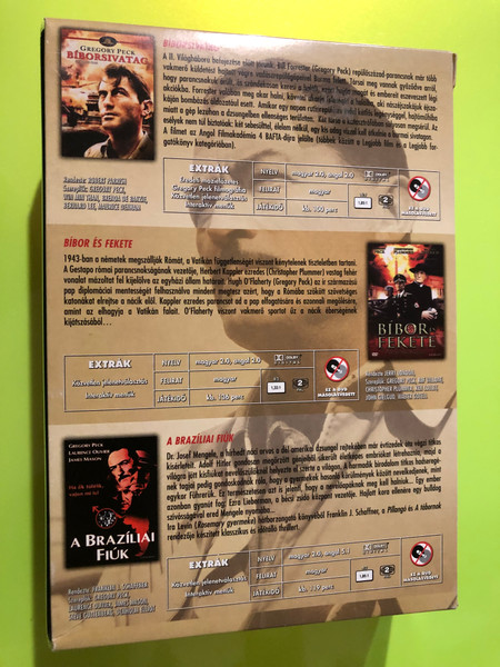 Fantasy Film: Gregory Peck – A Háborús Filmek (3-DVD Collector's Set) (5999544253308.)