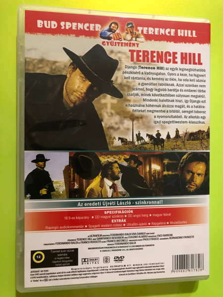 Ultrafilm Terence Hill: Viva Django (Preparati la bara!) Spaghetti Western DVD (5999882817828)