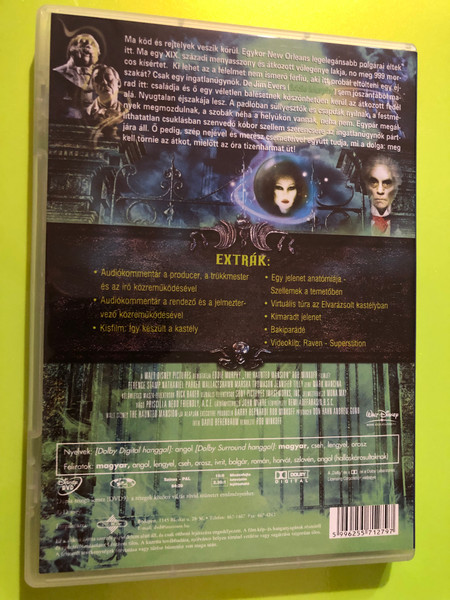 Disney Elvarázsolt kastély (The Haunted Mansion) DVD Eddie Murphy (5996255712797)