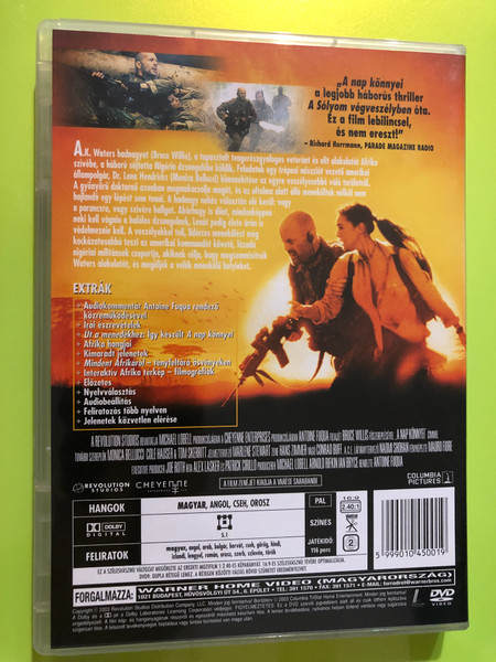 Columbia TriStar Tears of the Sun (A nap könnyei) DVD (5999010450019)