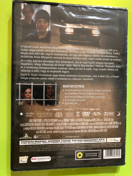 Gamma Home Entertainment: The Invisible (Láthatatlan) Supernatural Thriller DVD (5999075603160.)