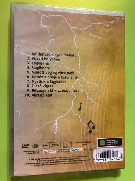 Hálóker 2001: Bikini Karaoke - 10 Kihagyhatatlan Sláger DVD (5999884697367)