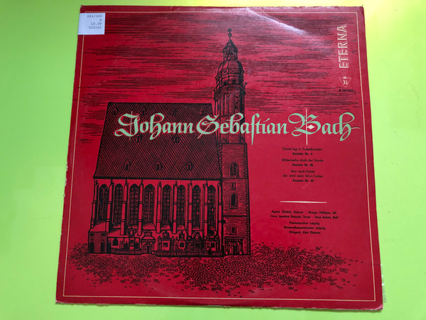 Sacred Bach Cantatas: ETERNA Vinyl LP - Kurt Thomas Conducts Thomanerchor Leipzig (SacredBachCantatas)