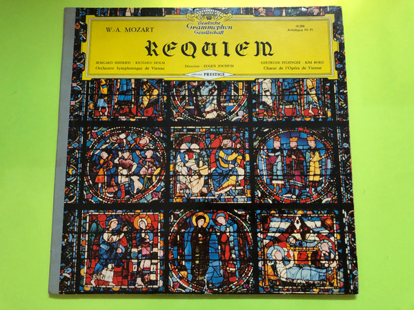 Mozart: Requiem K 626 - Deutsche Grammophon Gesellschaft Vinyl LP (MozartRequiemK626)