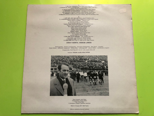 Pepita presents "Gól!" by Záray Márta & Vámosi János – Classic Pop Vinyl LP (GólZárayMárta)