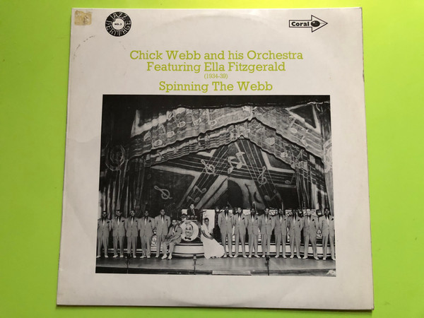 Coral Presents Spinning The Webb by Chick Webb and his Orchestra Featuring Ella Fitzgerald – Jazz Heritage Vinyl LP (SpinningTheWebb)