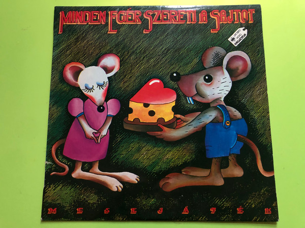 Hungaroton Minden egér szereti a sajtot Vinyl LP - Gyula Urbán Children's Musical (GyulaUrbánChildren)