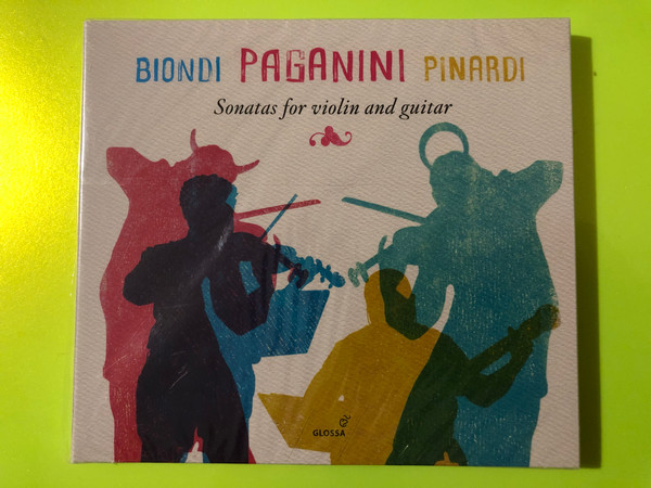 Niccolò Paganini: Sonatas for Violin and Guitar – Glossa Music CD (8424562234109)